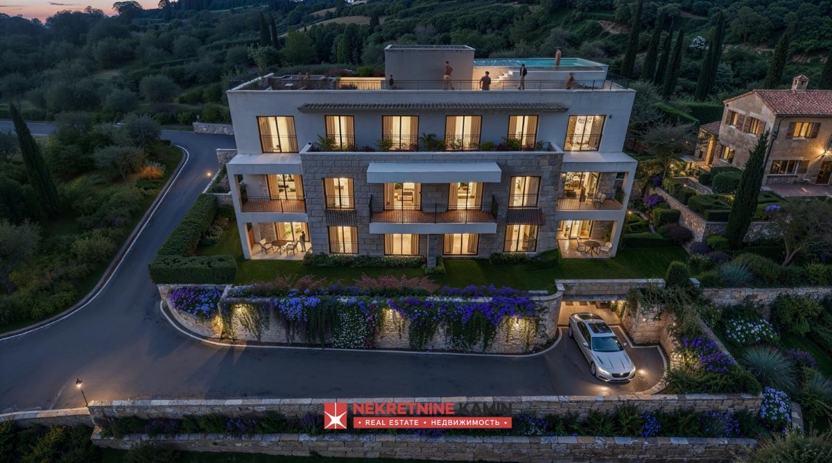 Dvosoban stan 98m2 u završnoj fazi gradnje, na 150m od mora, Dobrota, Kotor